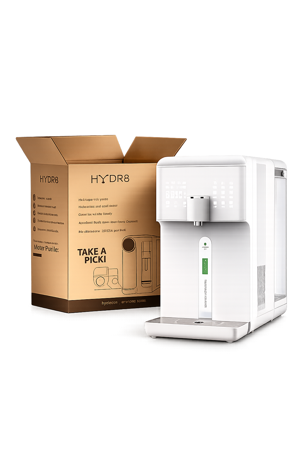 Unboxing HYDR8 Pure contents