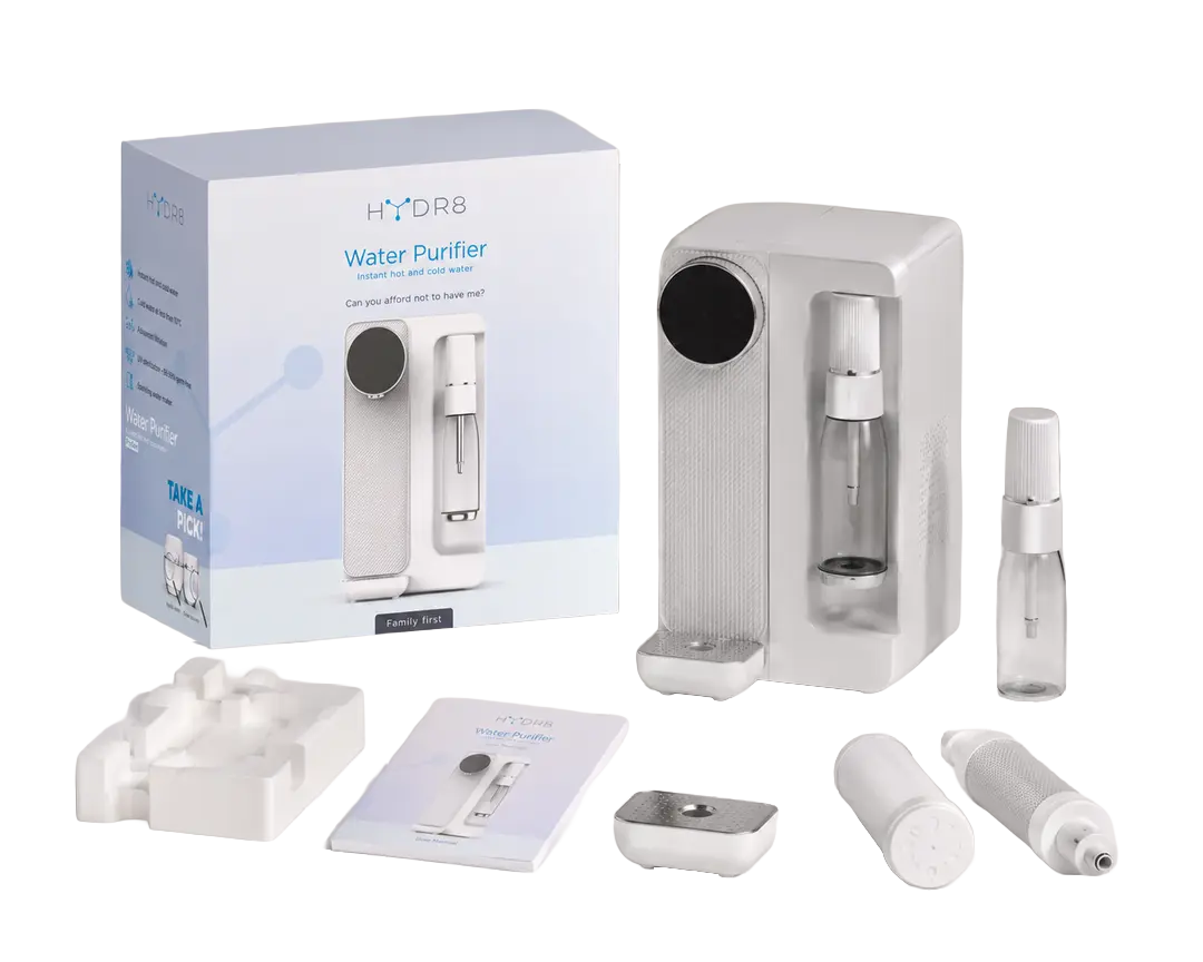Unboxing HYDR8 Pure contents