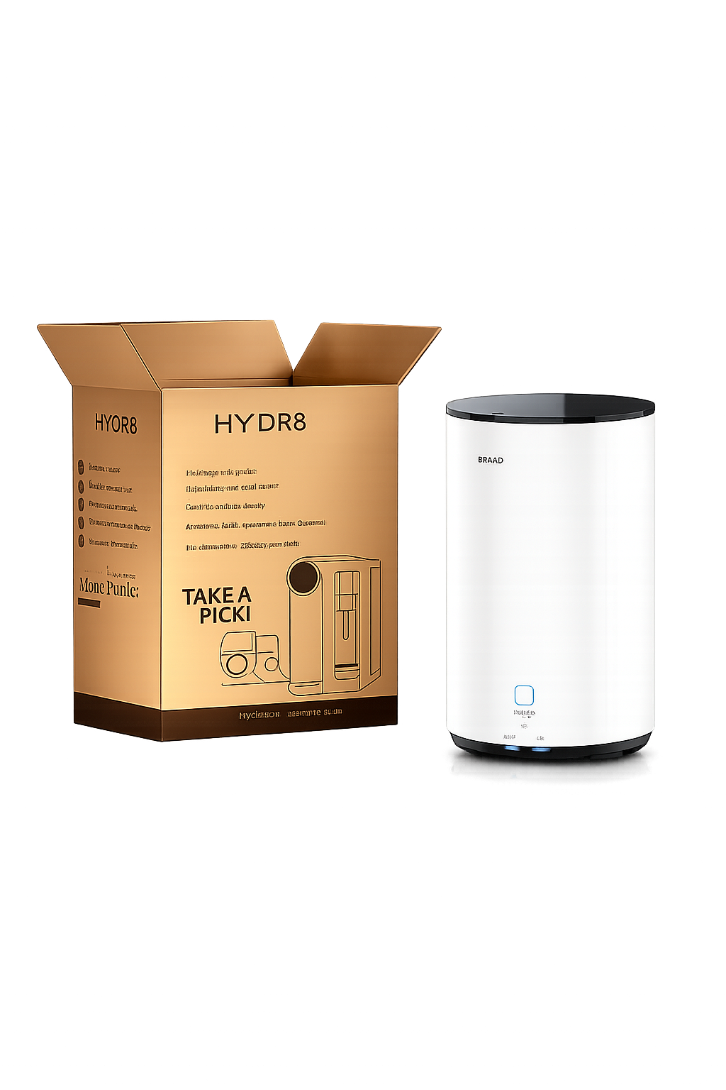 Unboxing HYDR8 Pure contents